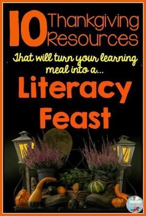 10+ Thanksgiving Resources Your Kids Will Love 19 Thanksgiving 10 Thanksgiving resources that will turn your learning feast into a literacy feast pin graphic