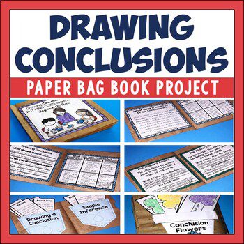 Children need lots of practice with drawing conclusions. It is one of the toughest comprehension skills we teach because it requires such deep thinking. Check out this fun and exciting hands on project for drawing conclusions! This paper bag mini book project offers multiple instructional activities for teaching and practicing drawing conclusions. original-3015441-1-7552565