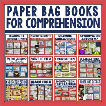 With testing season just around the corner, you'll find this paperbag book bundle especially handy in preparing your students for each reading skill. Make them during your small group instruction or as practice in your literacy stations. They provide a great blend of fun with quality instruction and practice. original-3002079-1-6451113