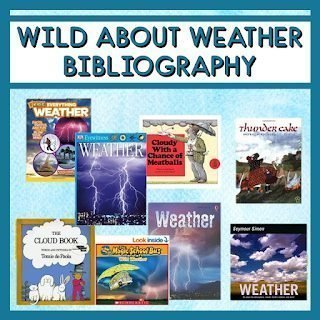 How to Inspire Young Readers with Weather Week Fun 1 Weather Week wild about weather bibliography book cover collage