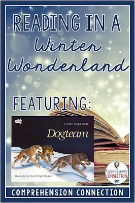 Creating Imagery with Dogteam by Gary Paulsen 7 creating imagery with Dogteam by Gary Paulsen - reading in a winter wonderland title