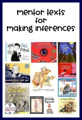 The Ultimate Guide to Spring Mentor Texts for Comprehension 5 Spring mentor texts for making inferences resource collage