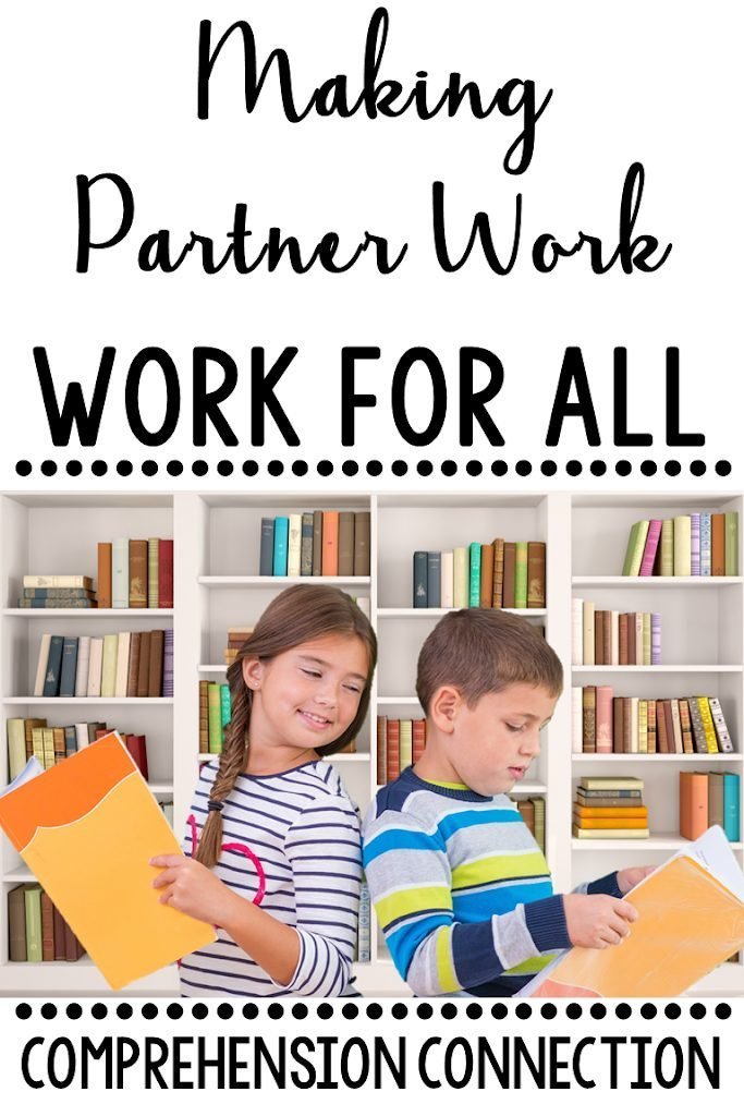 How to Make Partner Work Work for ALL 9 Partner work pin, making partner work work for all with kids reading together