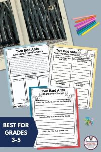 3 Easy To Use Lesson Ideas For Two Bad Ants That Will NOT Fail!