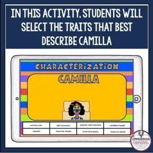 A Bad Case Of Stripes By David Shannon Book Companion Boom Cards ...