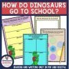 How Do Dinosaurs Go To School Activities In Digital And PDF ...