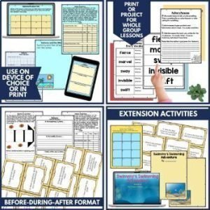 Leo Lionni Author Study Reading Activities In Digital And PDF ...