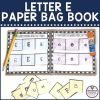 Letter E Activities, Letter E Paper Bag Book, Letter Of The Week ...