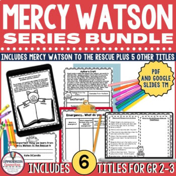 Mercy Watson Bundle of Book Companions Reading and Writing Activities