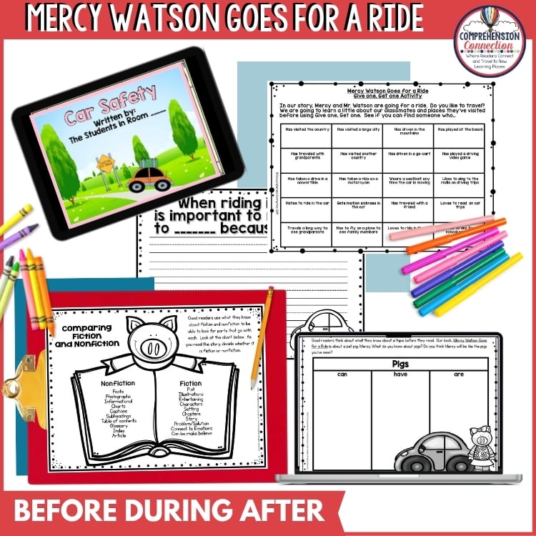 Mercy Watson Bundle of Book Companions Reading and Writing Activities 11 Mercy Watson Bundle of Book Companions Reading and Writing Activities - Image 11