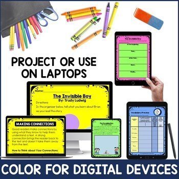 The Invisible Boy Book Companion In Digital And PDF | Comprehension ...