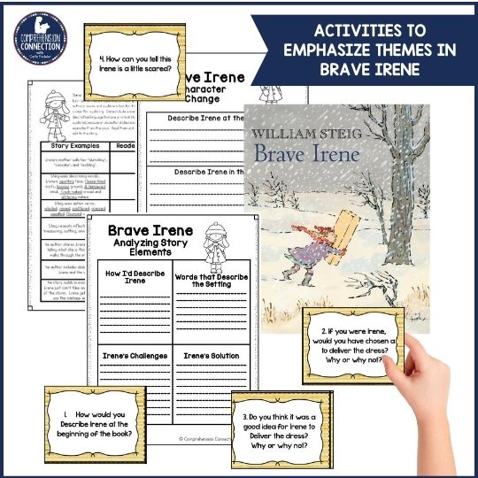 One of my favorite winter read alouds is Brave Irene by William Steig. It's is a timeless classic, and it's the perfect mentor text for so many skills. In this post, I'll be sharing teaching ideas you can use to make the most of this great title.