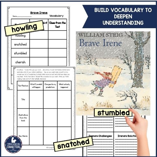 One of my favorite winter read alouds is Brave Irene by William Steig. It's is a timeless classic, and it's the perfect mentor text for so many skills. In this post, I'll be sharing teaching ideas you can use to make the most of this great title.