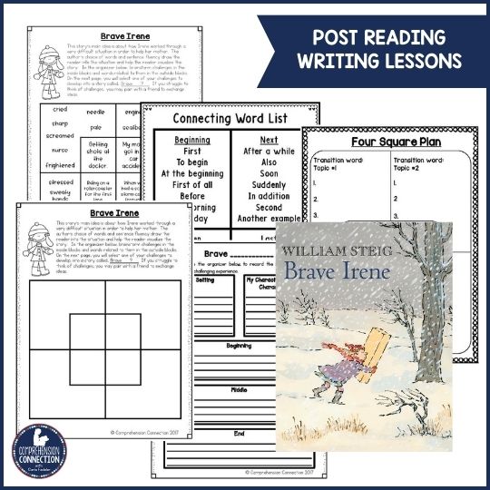One of my favorite winter read alouds is Brave Irene by William Steig. It's is a timeless classic, and it's the perfect mentor text for so many skills. In this post, I'll be sharing teaching ideas you can use to make the most of this great title.