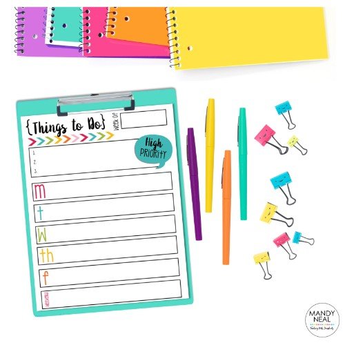 7 Organizational Tips for Increasing Teacher Productivity and Saving Valuable Time 8 7 Organizational Tips for Increasing Teacher Productivity and Saving Time-TEACHER HACKS