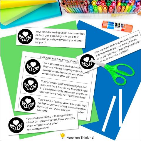 Cultivating Empathy: Strategies for Teaching with Heart 11 Cultivating Empathy: Strategies for Teaching with Heart sorting activity