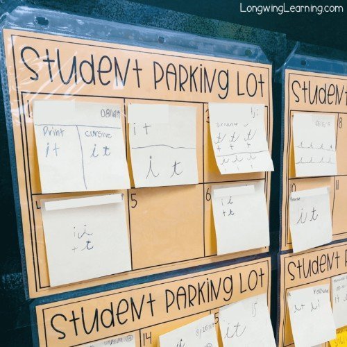 7 Organizational Tips for Increasing Teacher Productivity and Saving Valuable Time 6 7 Organizational Tips for Increasing Teacher Productivity and Saving Time-STUDENT PARKING LOT
