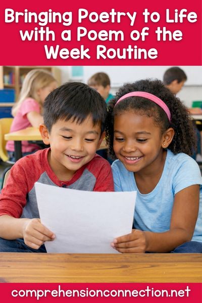 A Poem of the Week routine is such a powerful classroom strategy for building fluency, comprehension, and phonics. This post offers many useful strategies.