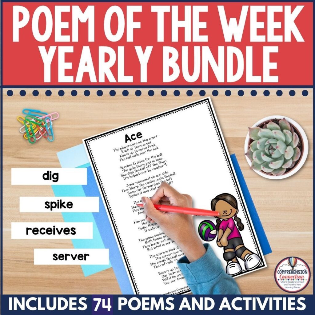 Bringing Poetry to Life with a Poem of the Week Routine for 2nd and 3rd Grades 4 Bringing Poetry to Life with a Poem of the Week Routine for 2nd and 3rd Grades