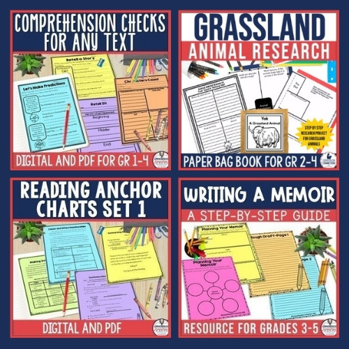 Join The Reading Collective, a Comprehension Connection Membership 5 Writing