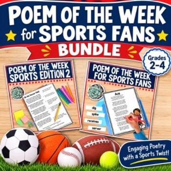 Poem of the Week for Sports Fans Bundle